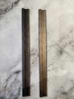 Aluminum Wall Panel Trim Outer-Corner Joint Clip, 96 inch: Durable Metal Edge Strips for Stylish Wall Panels