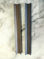 Aluminum Wall Panel Trim Outer-Corner Joint Clip, 96 inch: Durable Metal Edge Strips for Stylish Wall Panels